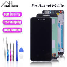 PINZHENG Original LCD For Huawei P9 Lite LCD Touch Screen Display For Huawei P9 Lite Replacement Screen Digitizer With Frame 2024 - buy cheap