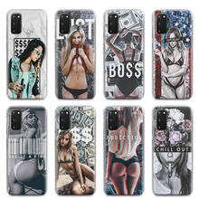 Чехол для телефона Like A Boss Sexy Ass Girl Dolls для Samsung Galaxy S10 S20Ultra S10e S8 S9 Note 8 9 10 Plus A50 A70 A51 A71 2024 - купить недорого