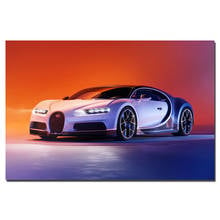 Bugatti Chiron Supercar Poster Wall Art Vehicle Picture Canvas Prints Paintings for Living Room Decor 2024 - buy cheap