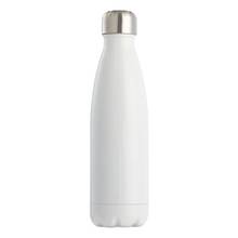 Белая пустая бутылка колы 17 унций, изолированная кофейная кружка из нержавеющей стали с двойными стенками, вакуумная уличная Сублимация «сделай сам» для подарка 2024 - купить недорого