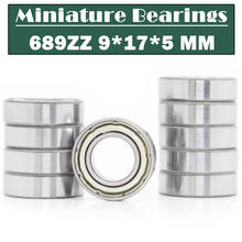 689ZZ Bearing ( 10 PCS ) 9*17*5 mm Miniature 689Z Ball Bearings 618/9ZZ 689 Z ZZ 2024 - buy cheap