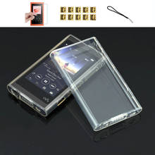Funda protectora de TPU transparente suave para Sony Walkman NW, A50, A55, A56, A57, A55HN, A56HN, A57HN, con Protector de pantalla y correa 2024 - compra barato