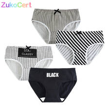 4pcs/lot panties for girls underwear cotton kid boxers briefs for 9-20 Years old cartoon children panty teenager clothing 2024 - buy cheap