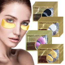Collagen Crystal Gel Eye Patch Bags Remove Dark Circles Moisturizing Golden Patches Under Eye Mask Anti Aging Wrinkle Skin Care 2024 - buy cheap