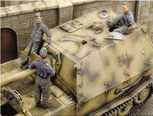 1/35 Resin Figure Building Kit 3 Tank Crew 2024 - buy cheap