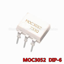 10PCS MOC3052 DIP6 DIP new and  original IC DIP-6 2024 - buy cheap