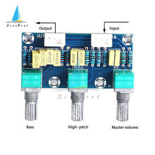 Placa de tono pasivo XH-M802, placa amplificadora, módulo de potencia de preamplificador, bajo ajuste de sonido alto, electrotónico, placa PCB electrónica Diy 2024 - compra barato