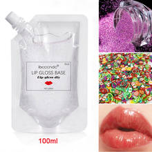 100ml Moisturizing Lip Gloss Base Gel DIY Lip Gloss Raw Material Gel For Lip Gloss Lipgloss Handmake Liquid Lipstick Wholesale 2024 - buy cheap