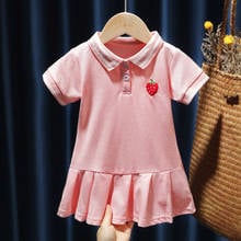 Baby Girl Casual Dress 2021 New Fashion Princess Dresses Girls Sweet Costumes Cute Outfits Baby Girls Tennis Dress Vestidos 2024 - buy cheap