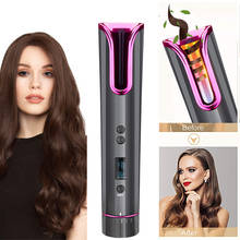 Wireless Curling Iron Hair Waver Tongs Automatic Hair Curler Auto Ceramic Beach Waves Iron Curling Wand Air Curler USB Cordless 2024 - buy cheap