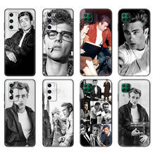 Funda de tpu negra para Huawei P30 Lite P30 Pro P40, funda para Huawei P40 LITE E P Smart 2020, James Dean 2024 - compra barato