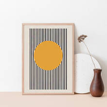 Póster de exposición Bauhaus, Impresión de lienzo con gráfico geométrico único, imagen de arte de pared minimalista, pintura Boho, decoración artística para dormitorio 2024 - compra barato