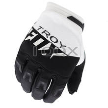 Motorbike MX MTB ATV Bike Riding Men's Air Mesh Cycling Race Gloves Offroad White Black Gloves 2024 - buy cheap