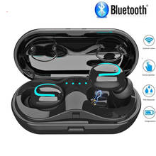 Новое обновление Q18 Bluetooth 5,0 беспроводные TWS наушники IPX4 водонепроницаемые с сенсорным HD микрофоном стерео наушники для xiaomi samsung iphone phone 2024 - купить недорого