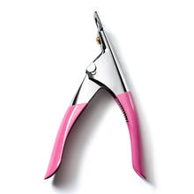 Розовые ножницы для кутикулы из нержавеющей стали для ногтей, инструмент для фотографирования, инструмент для маникюра 2024 - купить недорого