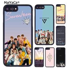Maiyaca seventeen capa de celular grupo, para iphone x xr xs 11 12 pro max 5 6 6 s 7 8 plus samsung galaxy s6 s7 s8 s9 s10 2024 - compre barato