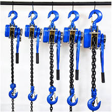 Hand Chain Hoist 0.75 ton 0.8 ton 1 ton small portable manual hanging hoist hand tensioner tightener 2024 - buy cheap