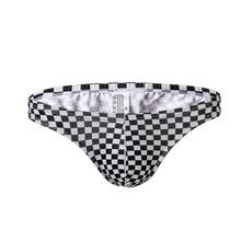 Men Underwear Sexy Men Briefs Breathable Mens Slip Cueca Male Plaid Panties Underpants Small Briefs 2024 - buy cheap