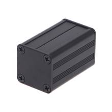 New DIY Extruded Electronic Project Aluminum Enclosure Case Black 40x25x25mm 2024 - buy cheap