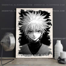 Killua Zoldyck HxH Anime Poster Canvas Wall Art Painting Decor Pictures Bedroom Study Living Room Home Decoration Prints 2024 - buy cheap