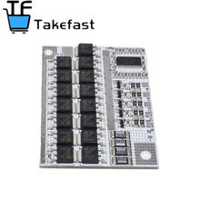 10 pces 3s/4S/5S bms 12v 18v 21v 3.7v 100a li-ion lmo ternary bateria de lítio proteção placa de circuito li-polímero equilíbrio de carregamento 2024 - compre barato