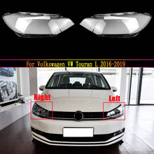 Car Headlamp Lens For Volkswagen VW Touran L 2016 2017 2018 2019 Car Replacement Lens Auto Shell Cover 2024 - buy cheap