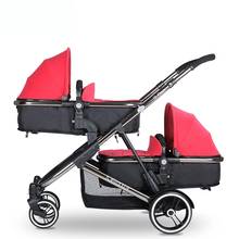 Twin Baby Stroller Lightweight Folding Double Stroller Can Sit and Lay Split Front and Rear Children's Pram Stroller 2024 - buy cheap