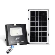 IP65 Waterproof LED Solar Flood Light Outdoor Remote Control 15W 2835LED Solar Flood Lamp 800LM White Light for Garden Wall 2024 - buy cheap