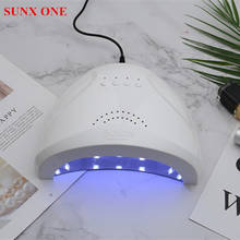 Sunx one-secador de unhas, lâmpada led para secagem de unhas de gel, lâmpada fria para manicure 2024 - compre barato