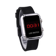 Relógio esportivo de led unissex, relógio digital de silicone militar do exército, para homens e mulheres 2024 - compre barato