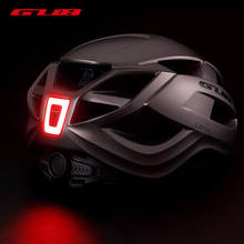 GUB PC + EPS-casco de bicicleta con luz trasera recargable, transpirable, seguro, con gafas extraíbles, equipo de ciclismo para hombre 2024 - compra barato