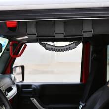 Car Roll Bar Grab Handle with Sunglasses Holder Storage Bag Armrest Pouch Bag Accessories for Jeep Wrangler Cj Tj Jk Jl Black 2024 - buy cheap