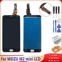 Original LCD With Frame For MEIZU M2/M2 Mini LCD Display Touch Screen AAA Quality Digitizer Assembly Replacement Free Tools 2024 - buy cheap