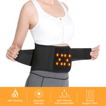 Adjustable Waist Belt Self Heating Magnetic Therapy Back Waist Support Belt Lumbar Brace Pain Relief Sitting Posture Correction 2024 - buy cheap