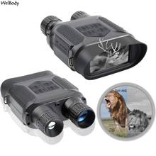 Nv400b-binóculos de visão noturna com alcance de 400m, com infravermelho, caça noturna, nv, gravação de vídeo e imagem, para caçador 2024 - compre barato
