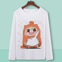 Himouto! Umaru-chan Cosplay T Shirt Cartoon Doma Umaru Print T-Shirt Men/Women Spring Autumn Long Sleeve Casual Top Tee tshirt 2024 - buy cheap