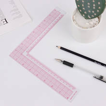 1pc Ruler Tailor Measuring Kit Clear Sewing Drawing Ruler Yardstick Sleeve Arm French Curve Set Cutting Ruler Paddle Whee 2024 - buy cheap