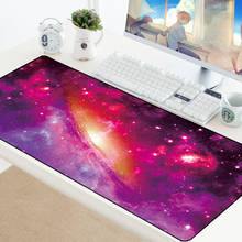 Starry Night Gaming Mouse Mat Gaming Mousepad PC Laptop Mouse Mat Durable Rubber Mouse Desk Protector Outer Space Computer Mat 2024 - buy cheap