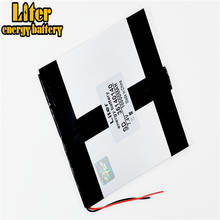 35X140X140mm 7.4V 10000mAh Rechargeable li Polymer Li-ion Battery For Power Bank Tablet PC Cell Speaker MID electronics 35140140 2024 - buy cheap