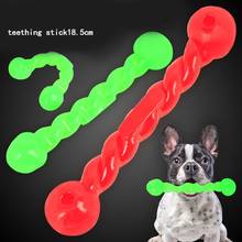 PChew Toy Soft Rubber Dog Chew Toys Molar Teething Stick Toys For Dog Puppy Fetching Training Toy Puppy Dog Accessories PCMMA 2024 - buy cheap