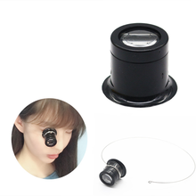 Monocular Magnifying Glass 5X/10X Portable Loupe Lens Jeweler Watch Magnifier Tool Eye Magnifier Len Repair Kit Tool 2024 - buy cheap