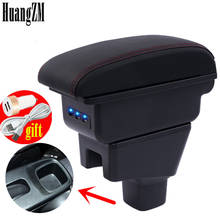For Suzuki Sx4 Car Armrest Box For Suzuki Sx4 Retrofit parts Storage box car accessories Interior with USB LED 2024 - buy cheap