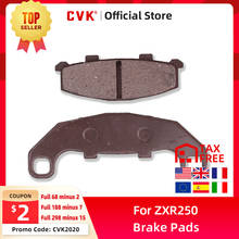 CVK Motorcycle High Quality Front Brake Pads Disks Shoes FOR Kawasaki ZXR250 ZXR 250 Motorcycle Accessories 2024 - buy cheap