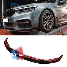 CF Kit ABS/Carbon Fiber MBumper For BMW 5 Series G30 G31 Front Lip Spoiler Car Styling 2024 - buy cheap