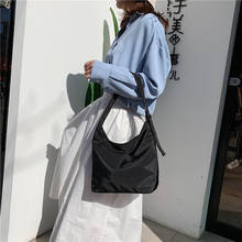 S.IKRR Casual Nylon Shoulder Bag Women Solid Color Large Women's Bags 2020 Designer Handbags High Quality Summer Tote Bag Brand 2024 - buy cheap