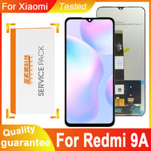 Repuesto de pantalla táctil LCD para Xiaomi Redmi 9A, 100% probado, 6,53 ", piezas de reparación 2024 - compra barato