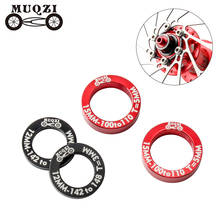 Muqzi 2 pçs mountain bike 3/5mm hub gaxeta 100 a 110mm/142 a 148mm conversão arruela hub adaptador 2024 - compre barato