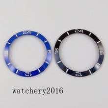 Новое поступление 38m синий Часы Ободок Керамика вставка кольцо для 40 мм SUB чехол (38 мм * 30,6 мм) 2024 - купить недорого