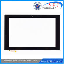 Панель сенсорного экрана с дигитайзером, сенсорное стекло для Sony Xperia Tablet Z2 SGP511 SGP512 SGP521 SGP541, короткий кабель 10,1 дюйма 2024 - купить недорого