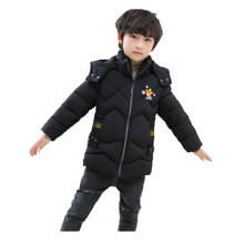 Kids Winter Sweaters Boys Girls Fur Parka Warm Jacket Children Clothing Outerwear Coat baby Clothes Down Jackets Snowsuit 2024 - buy cheap